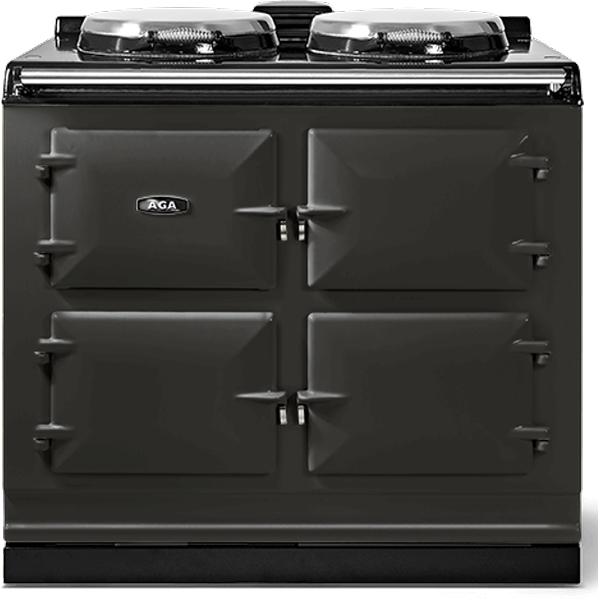 AGA 39-inch eR7 100 Classic Electric Range - AER7339PWT White | Professional Kitchen Appliance for Home Chefs & Baking Enthusiasts