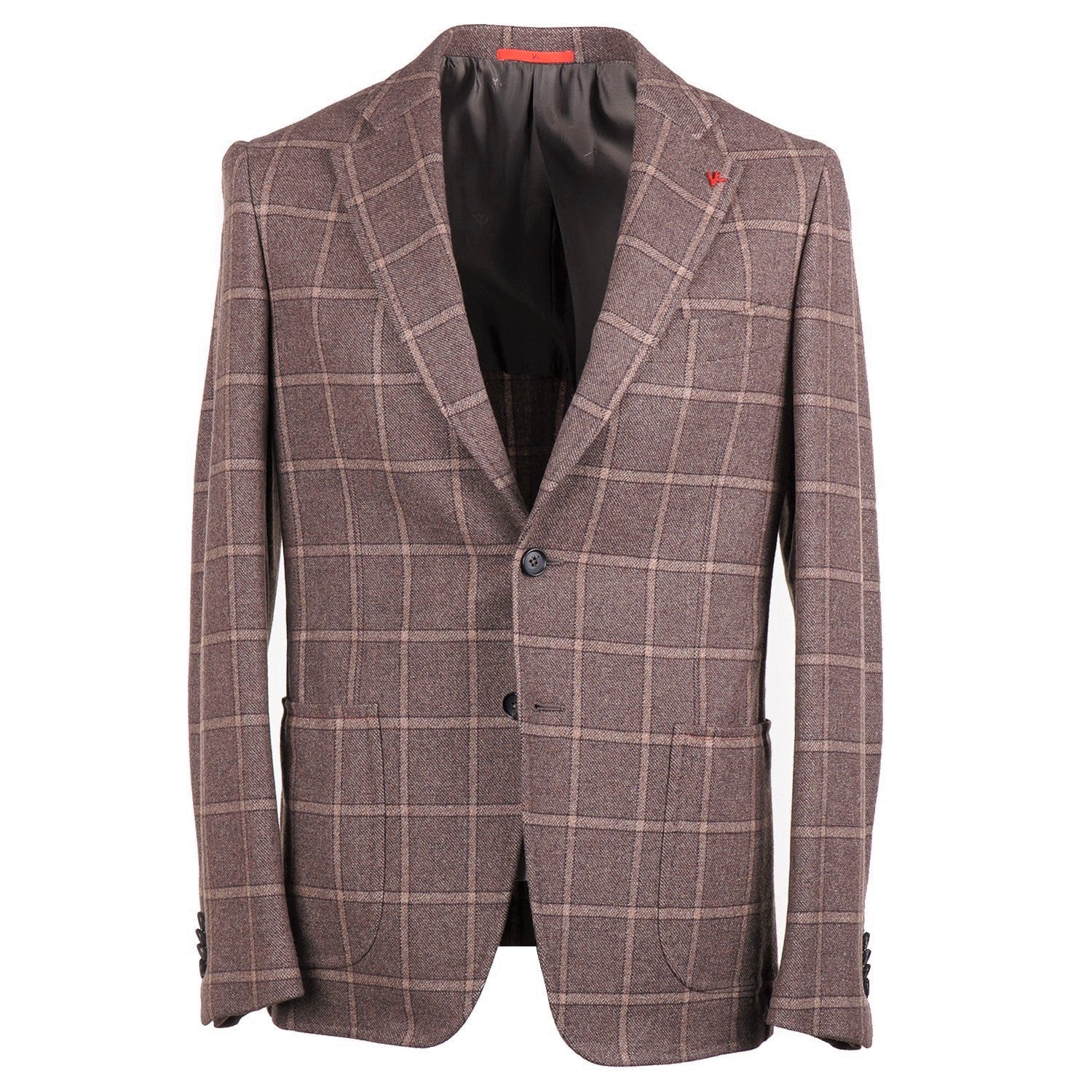 Isaia Slim Fit Wool Silk Cashmere Blazer for Men | Premium Italian Sport Coat | Business & Formal Wear for Office, Weddings & Special Events