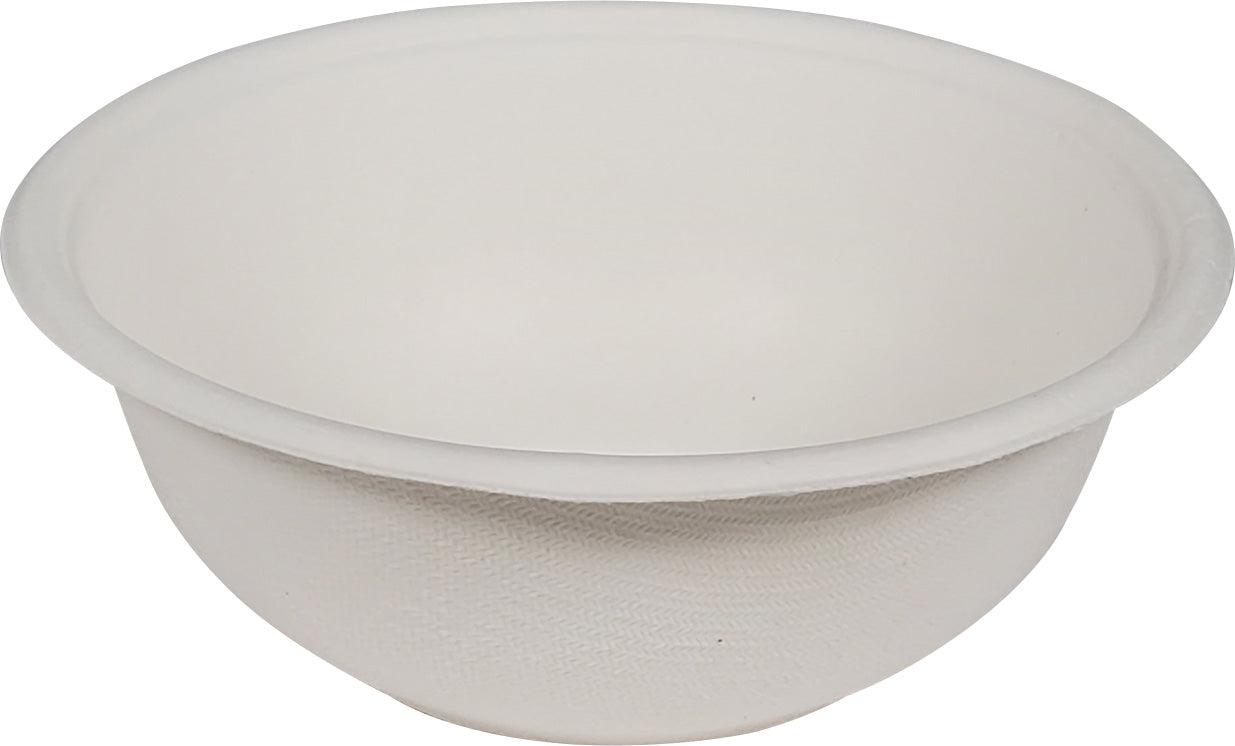 Eco-Friendly 200ml Bagasse Bowl - Biodegradable & Compostable Disposable Tableware for Parties, Picnics, and Takeout Meals