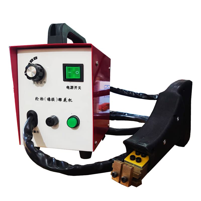 350W Digital Tire Engraving Machine - Electric Tire Rubber Engraver & Cutter for Car, Truck & Motorcycle Tires - Perfect for Tire Repair Shops, Auto Workshops & DIY Tire Customization