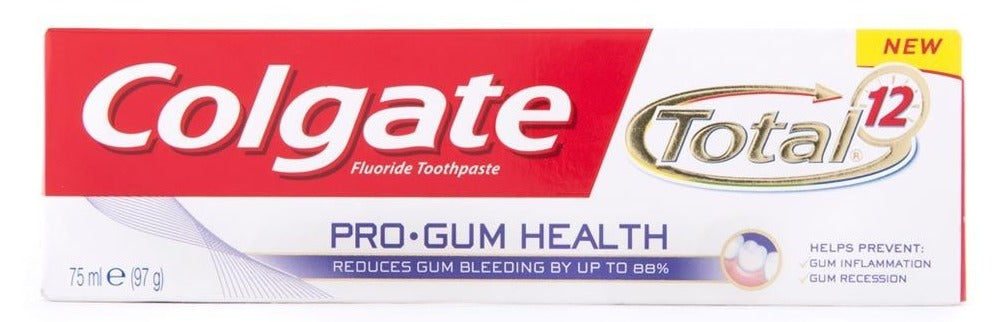 Colgate Total Pro Gum Health Toothpaste - Advanced Protection for Gums & Teeth, Fresh Mint Flavor | Ideal for Daily Oral Care & Preventing Gum Disease