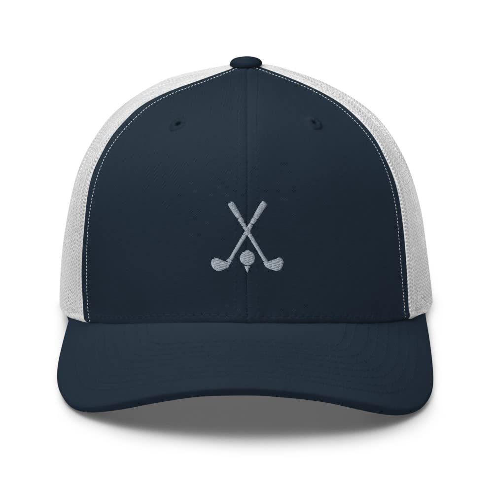 Unisex Golf Mesh Hat - Embroidered Summer Trucker Cap for Men & Women | Golf Gifts & Outdoor Sports