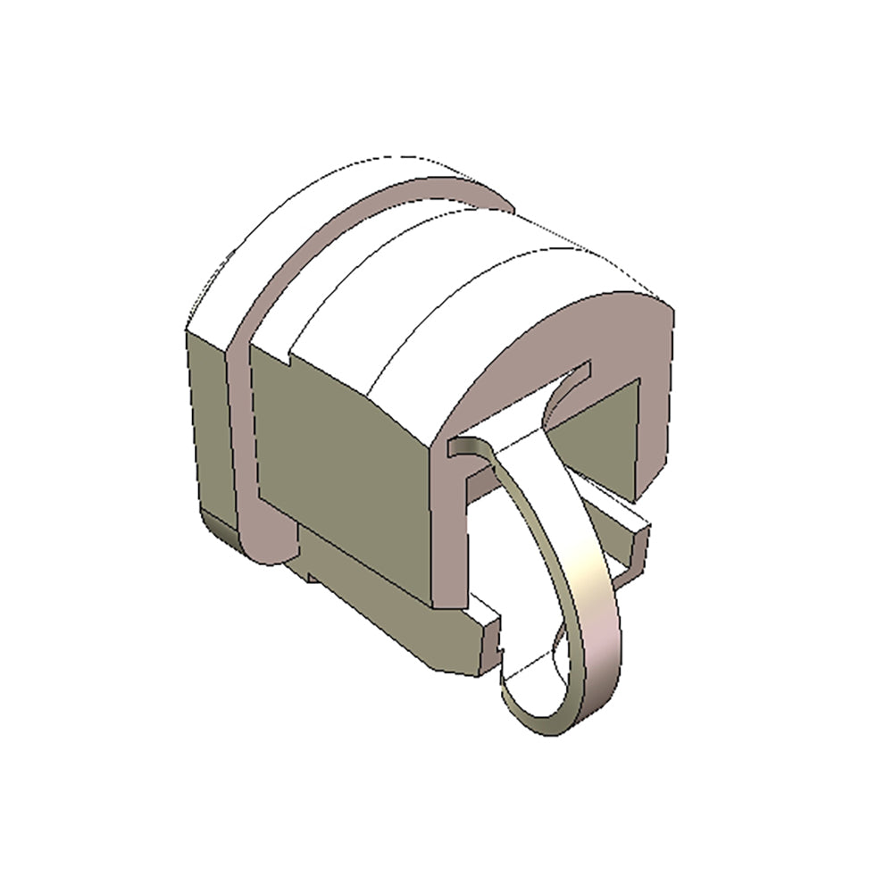BD4802 73 Strain Relief 6P4 - High-Quality Cable Strain Relief Connector for Industrial & Home Electronics - Perfect for Wiring Protection in Automation, Appliances, and DIY Projects