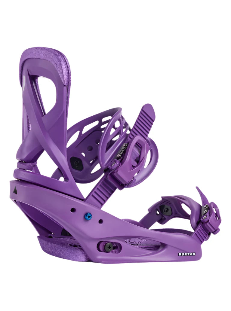 Burton Scribe Snowboard Bindings 2025 - Premium All-Mountain Snowboard Bindings for Men & Women | Perfect for Freeride, Park & Powder Snowboarding