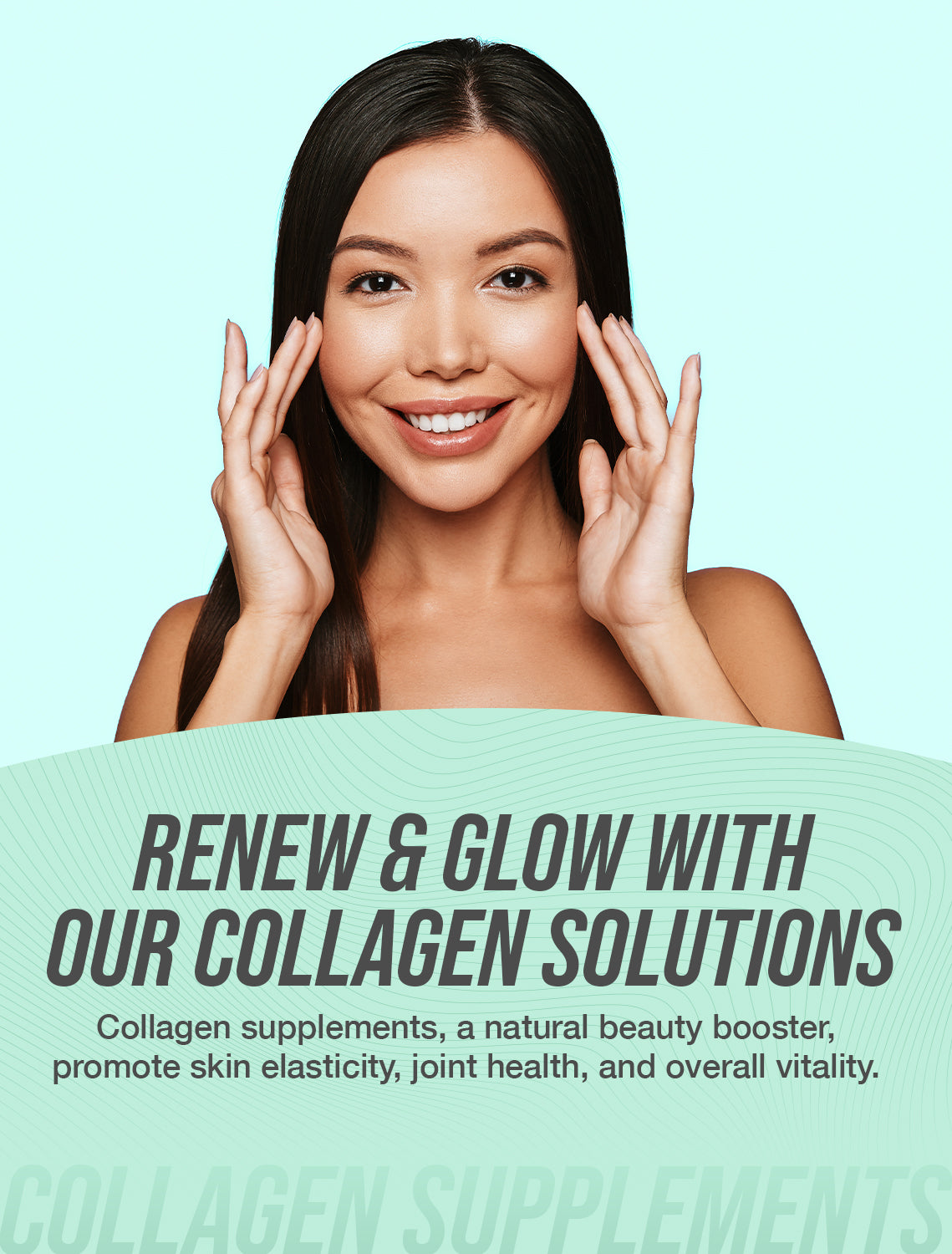 Premium Marine Collagen Softgels for Skin, Hair & Nail Health - 1200mg Hydrolyzed Collagen Peptides Supplement - Supports Joint & Bone Strength - Perfect for Anti-Aging & Beauty Routine