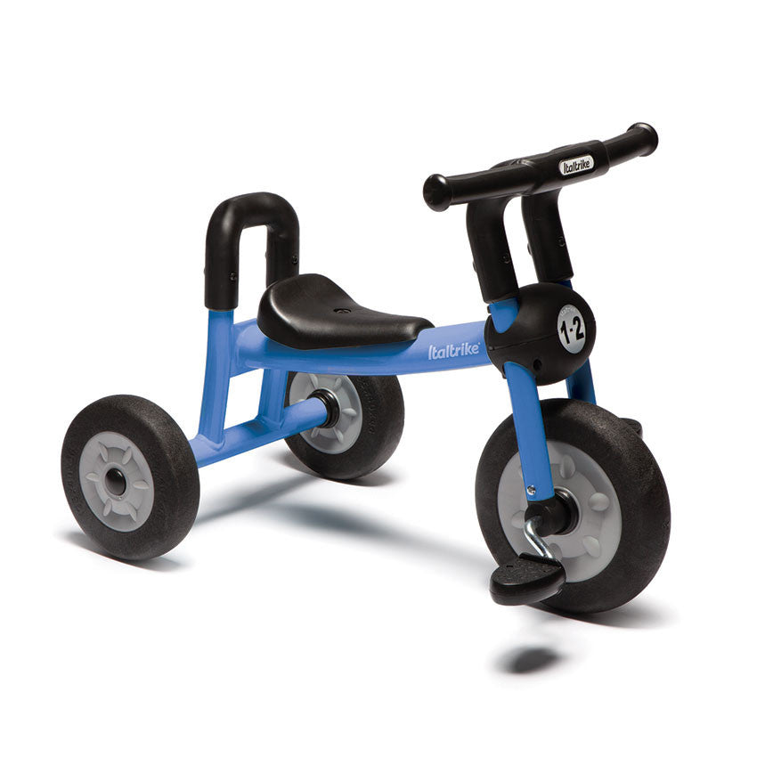 Italtrike Pilot 100 Tricycle - Premium Kids Tricycle with Adjustable Seat & Parent Push Handle | Perfect for Toddlers Outdoor Play, Park Rides & Backyard Fun