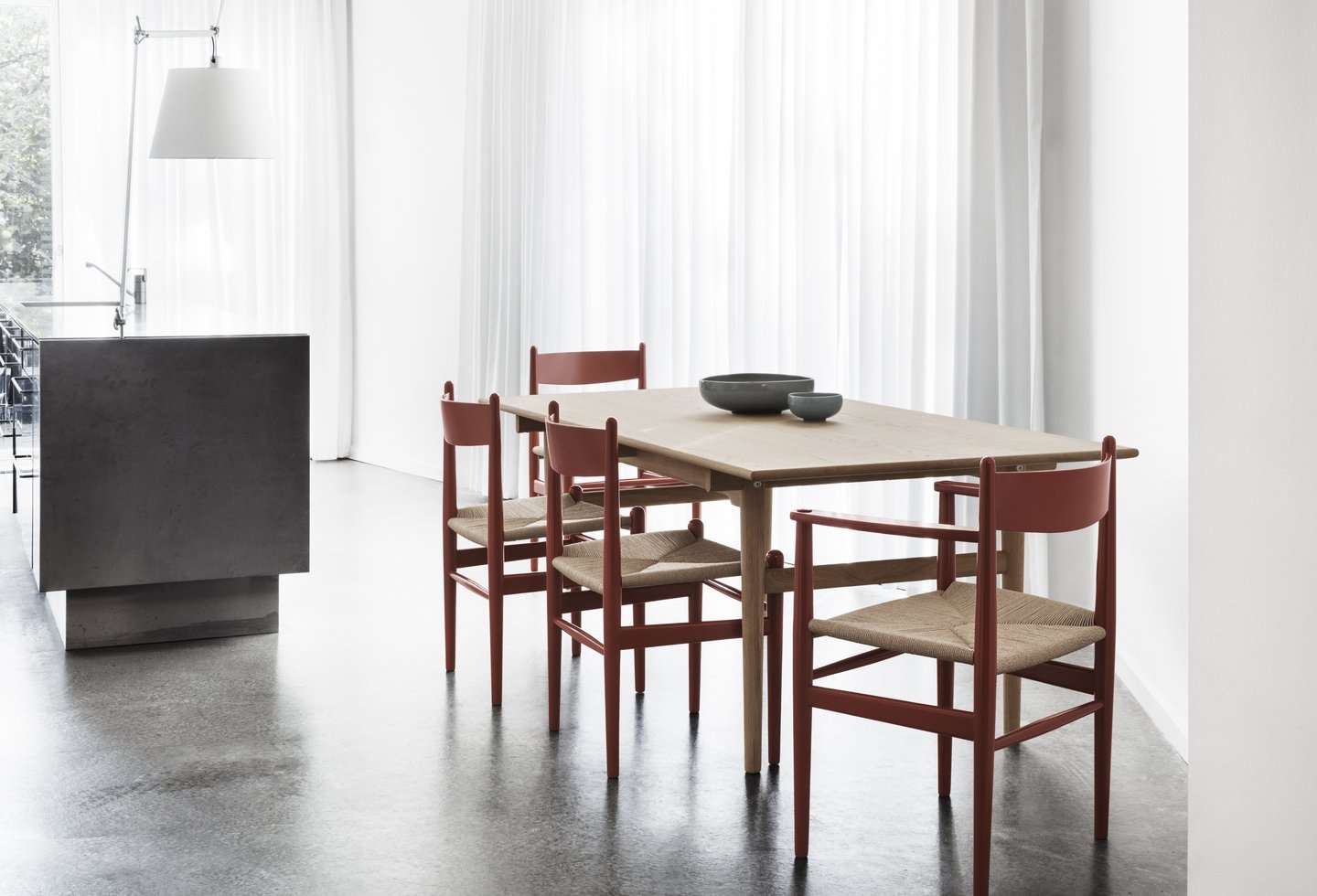 CH36 Modern Dining Chair - Sturdy Wooden Frame & Comfortable Upholstery for Kitchen, Dining Room, or Breakfast Nook - Perfect for Family Gatherings & Dinner Parties