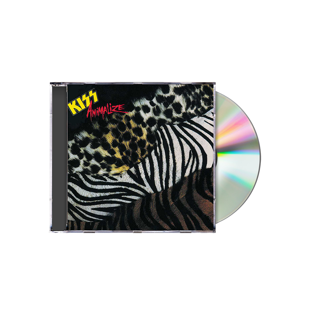 Kiss Animalize CD - Vintage Rock Album by Kiss | Perfect for Music Collectors & 80s Rock Fans