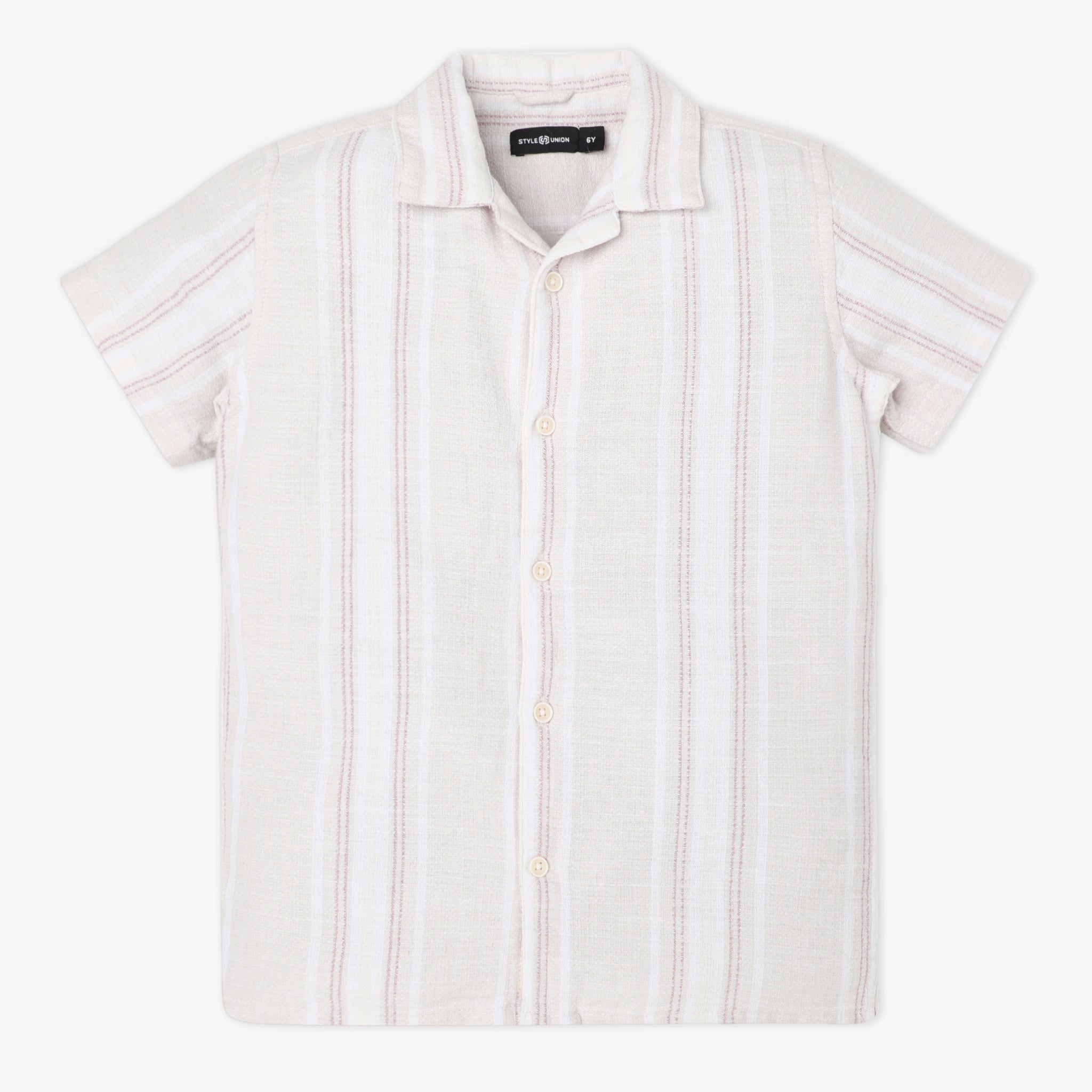 Premium Cut and Sew Boys Shirt - Comfortable & Stylish Cotton Button-Up for Kids | Perfect for School, Parties & Casual Wear