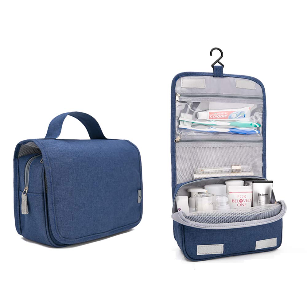 Waterproof Hanging Travel Cosmetic Bag - Portable Folding Makeup Organizer for Women | Perfect for Outdoor Trips, Camping & Airplane Carry-On