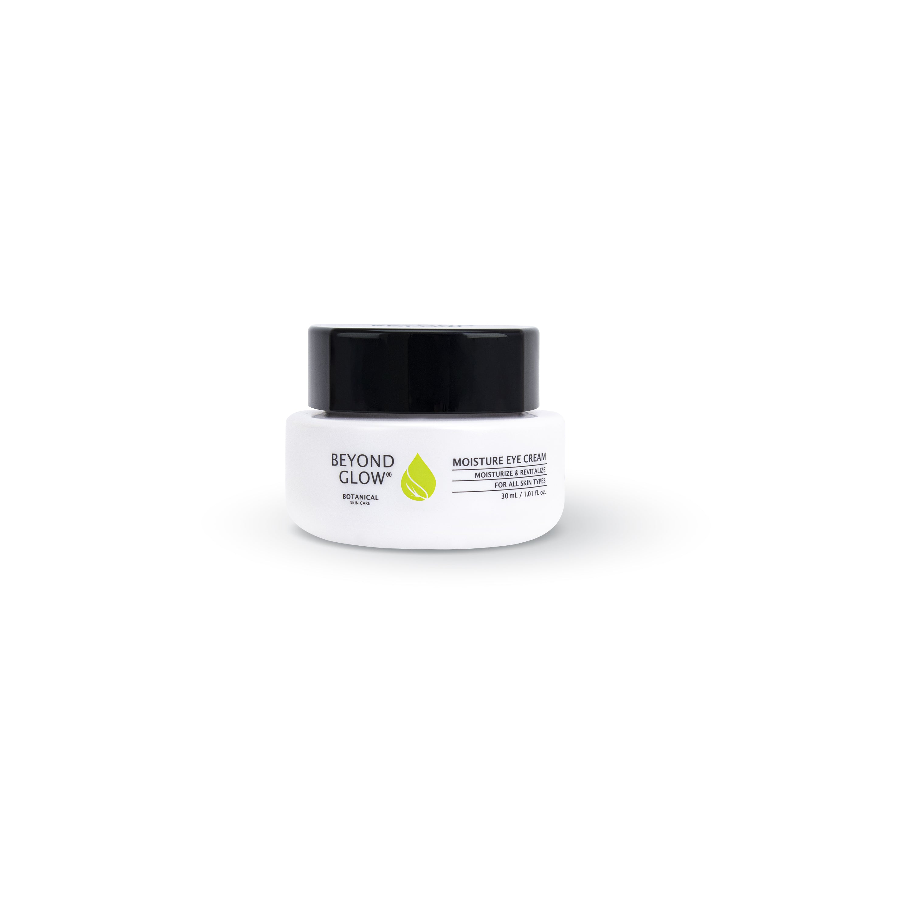 Beyond Glow Moisture Eye Cream 30ml - Hydrating & Brightening Under Eye Treatment for Dark Circles & Wrinkles - Perfect for Night Routine & Travel Skincare