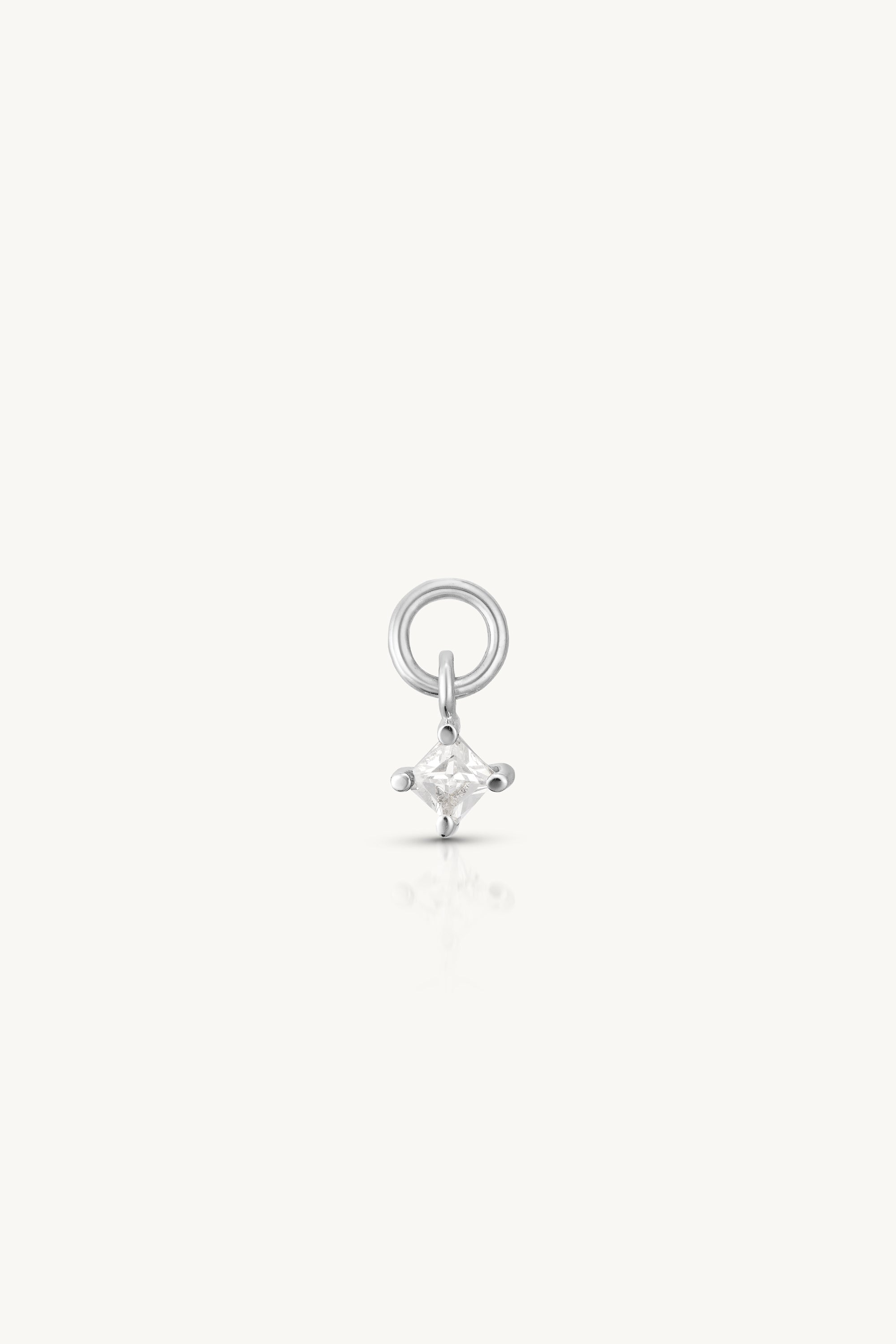 Petite Cubic Zirconia Silver Charm Bracelet - Elegant & Dainty Jewelry for Women - Perfect for Everyday Wear & Special Occasions