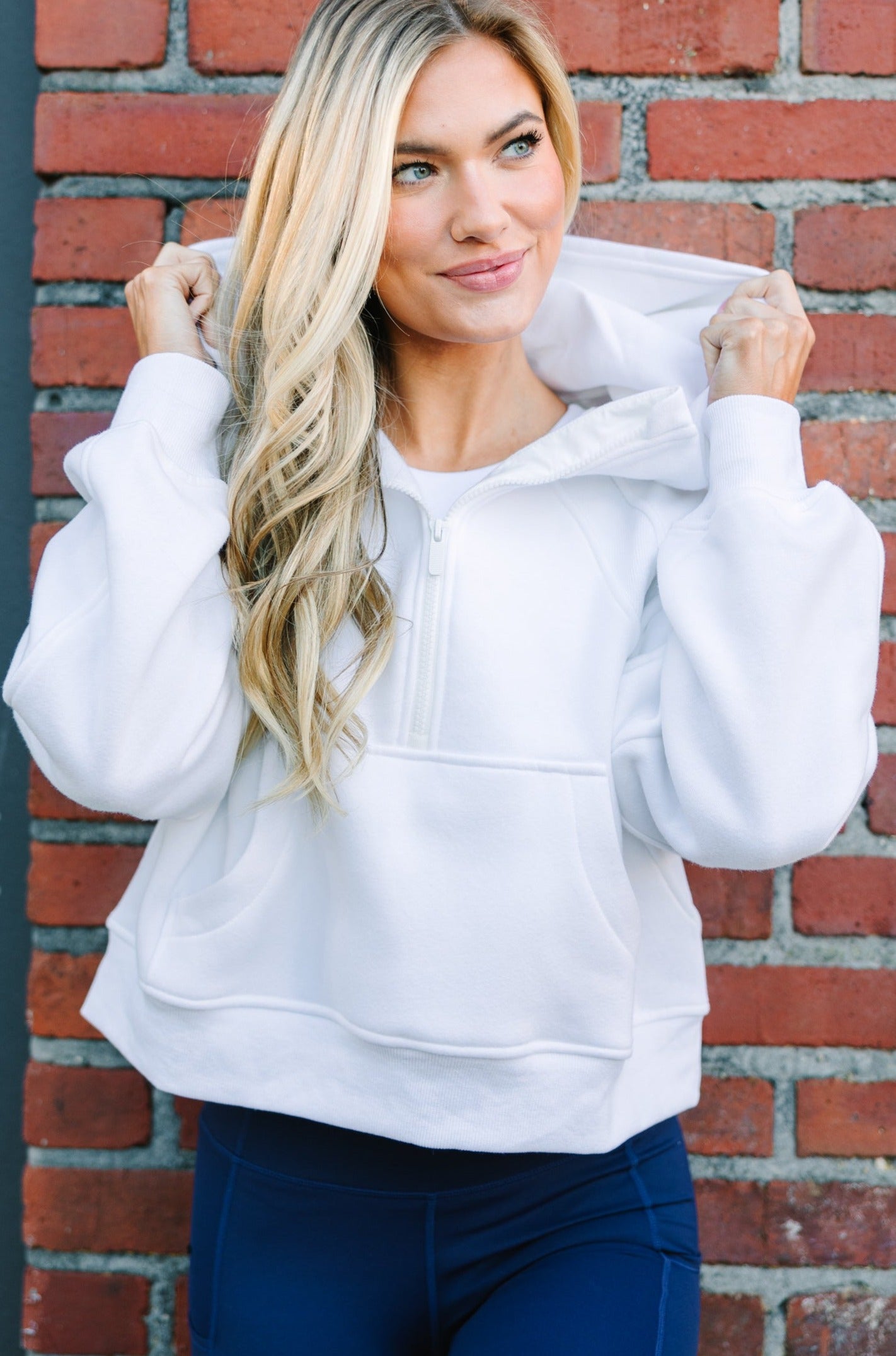 Always Direct White Hoodie - Soft & Comfortable Pullover Sweatshirt for Men & Women | Perfect for Casual Wear, Gym, and Outdoor Activities