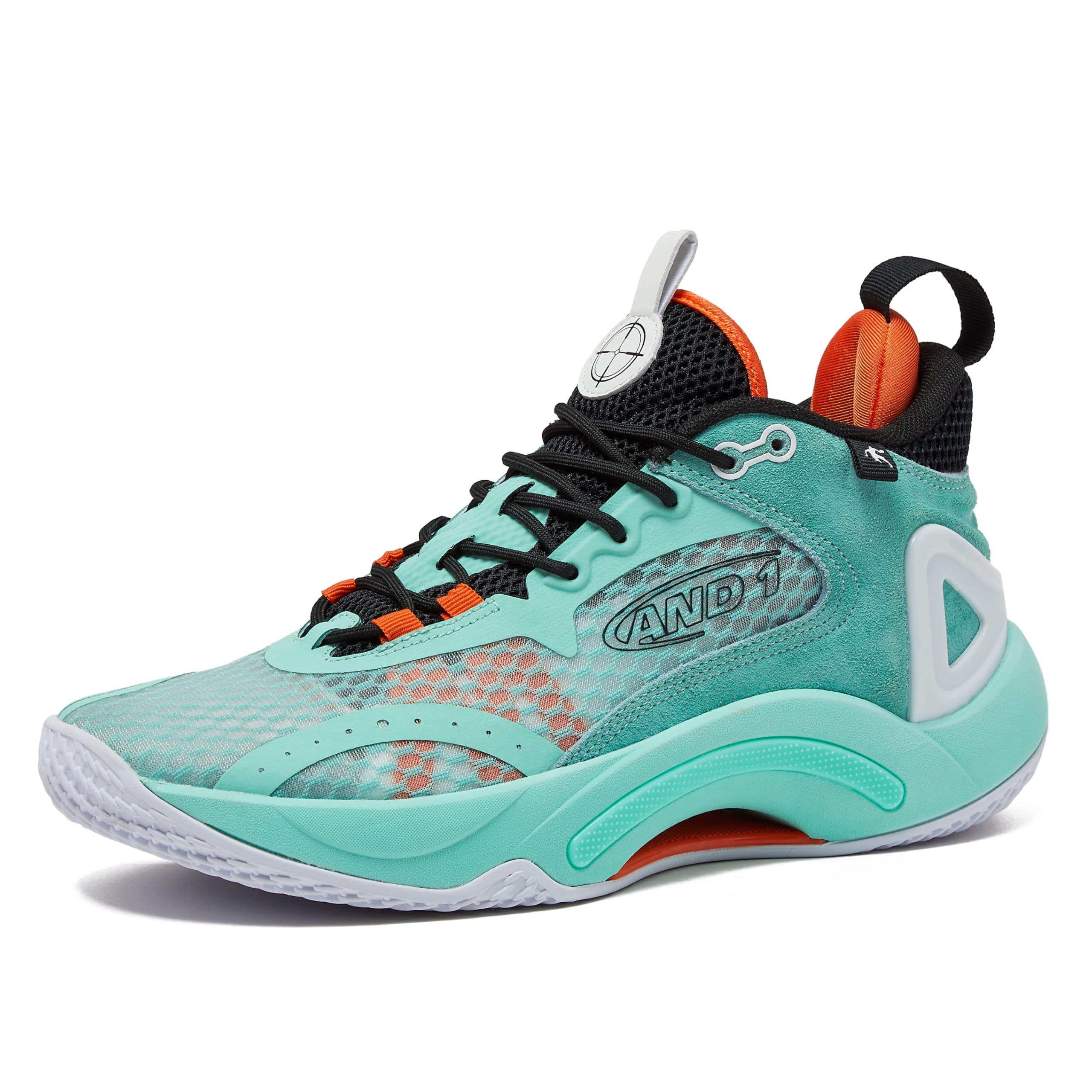 AND1 High Top Basketball Shoes for Men & Women - Size 6-16 | Performance Court Sneakers for Indoor/Outdoor Play, Training & Streetwear Style