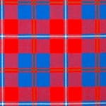 Galloway Red Modern Tartan Plaid Fabric - Premium Scottish Tartan for Kilts, Scarves, and Home Decor | Perfect for Traditional Outfits, DIY Crafts, and Gift Wrapping