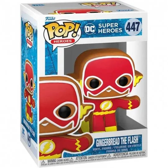 Funko Pop DC Holiday #447 with Protector - Exclusive Collectible Figure for Christmas Gifts & Decor