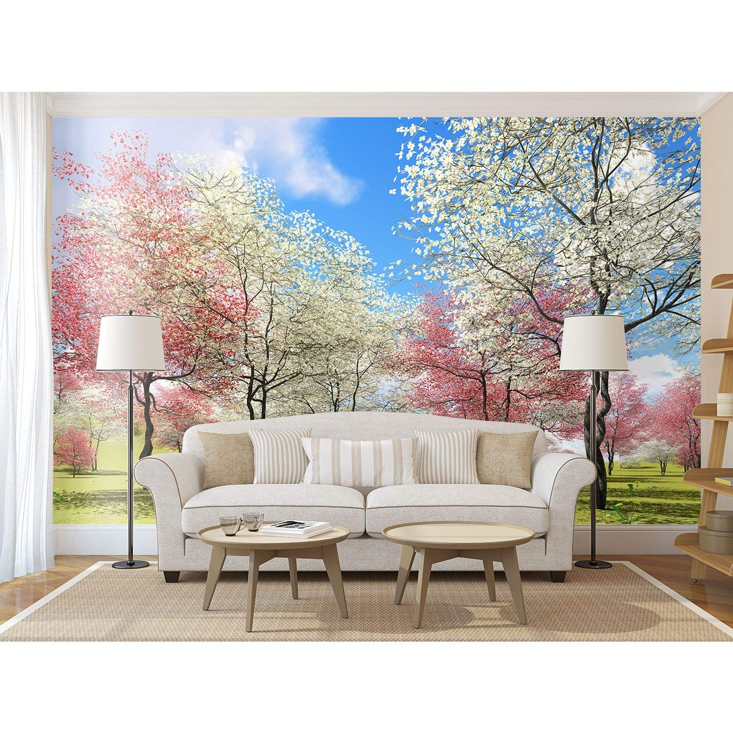 Startonight Spring Orchard Tree Mural Wallpaper - 100
