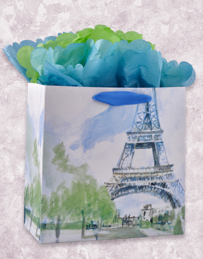 Elegant Champs de Mars Gift Bags for Weddings, Parties & Special Occasions - Premium Party Favor Bags for Events & Celebrations