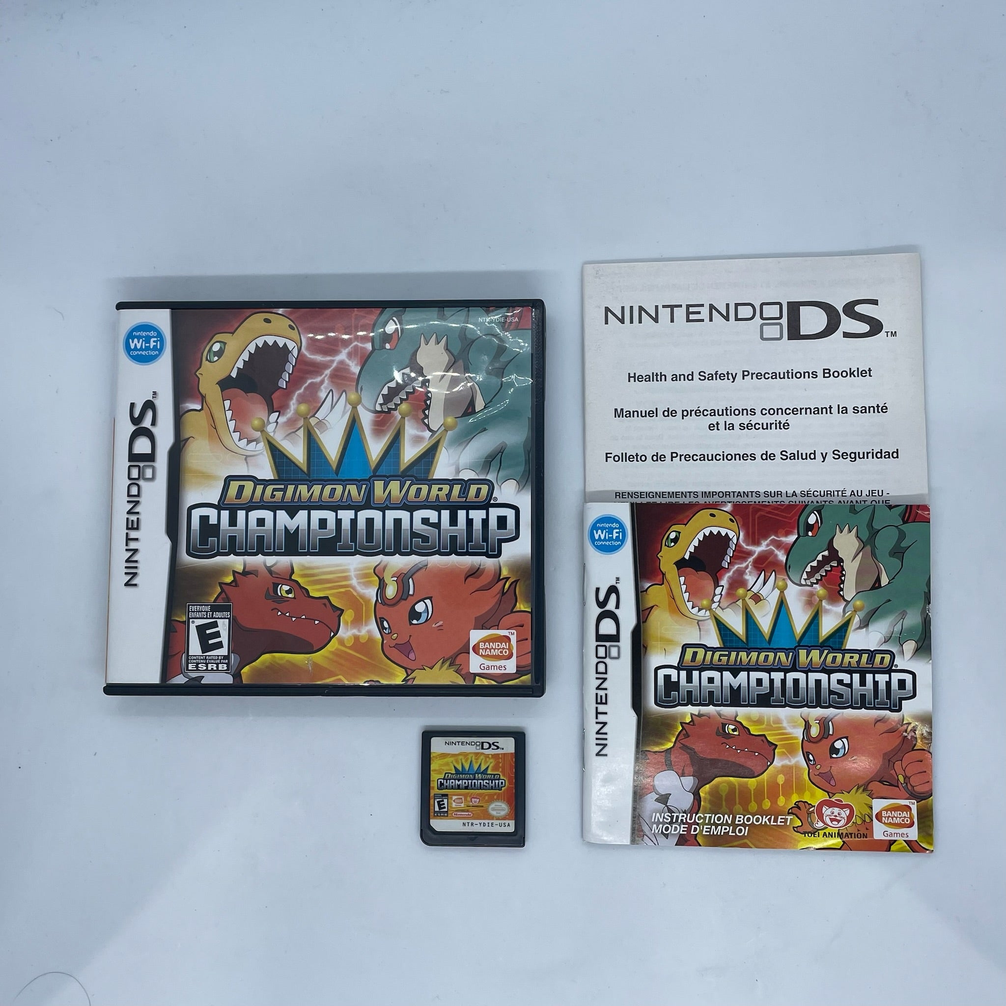 Digimon World Championship Nintendo DS Game with Manual - Perfect for Collectors & Retro Gaming Enthusiasts