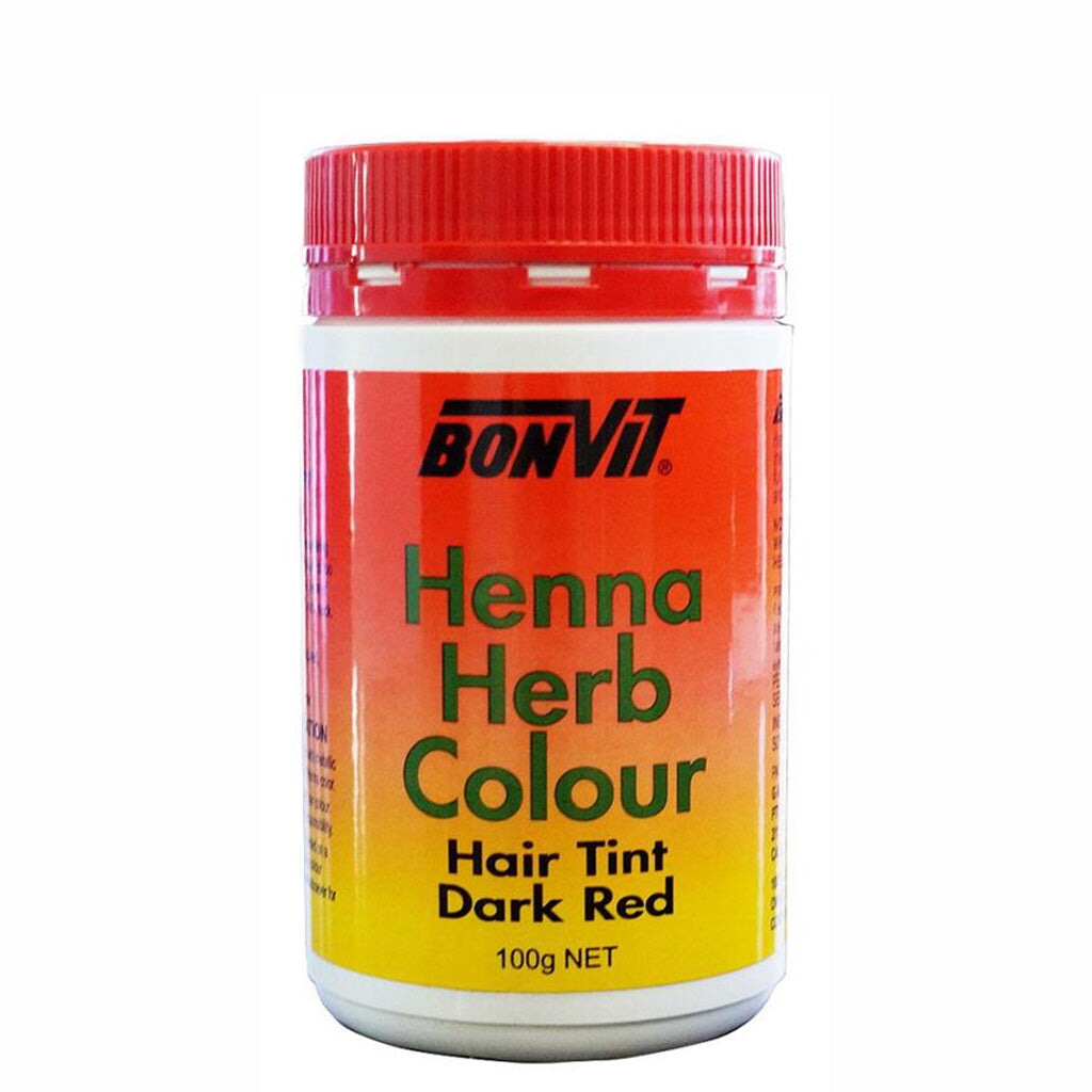 Premium Bon Henna Powder - Dark Red for Natural Hair Dye & Body Art | Safe, Long-Lasting Color for DIY Hair Coloring, Mehndi, and Tattoos