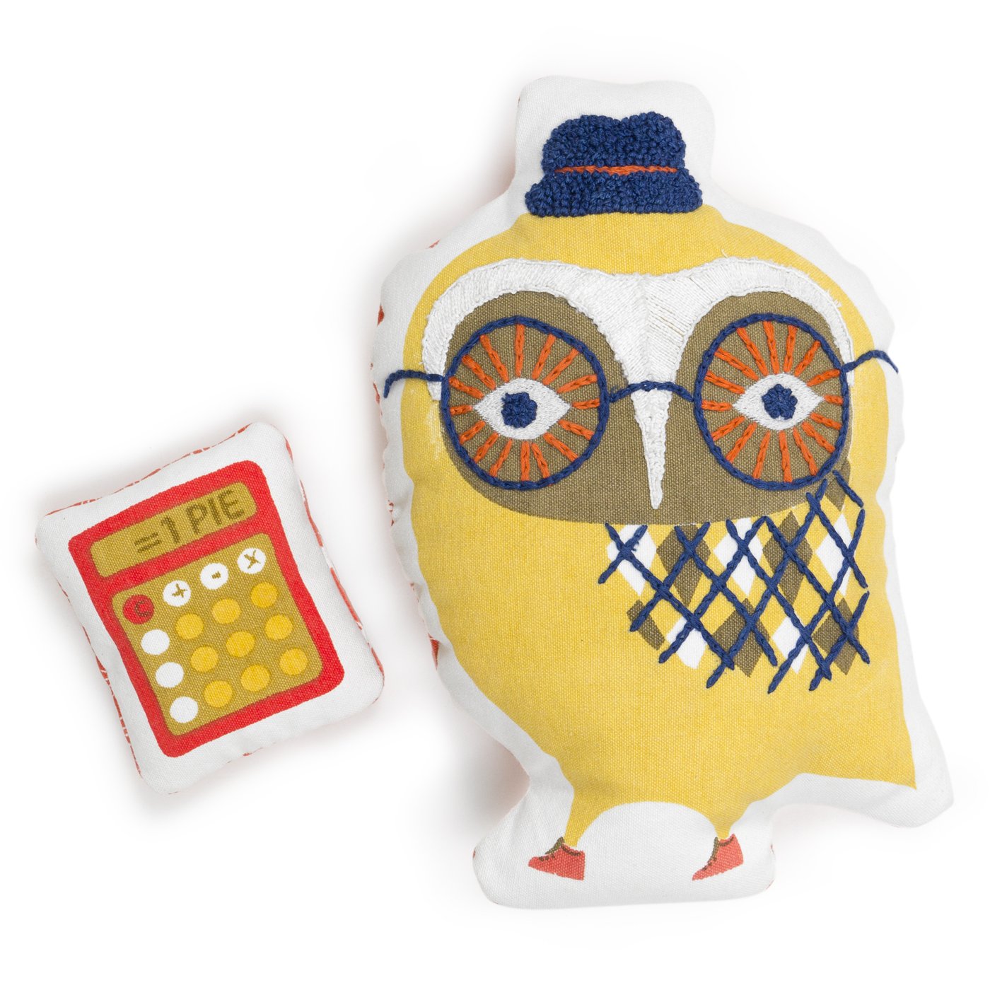 Jonathan Adler Junior Soft Toy Owl - Plush Stuffed Animal for Kids & Nursery Decor | Perfect for Cuddling, Gifts, and Baby Showers