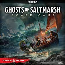 Dungeons & Dragons Ghosts of Saltmarsh Board Game Expansion - Nautical D&D Adventure for 5 Players - Perfect for Game Nights & Fantasy RPG Campaigns