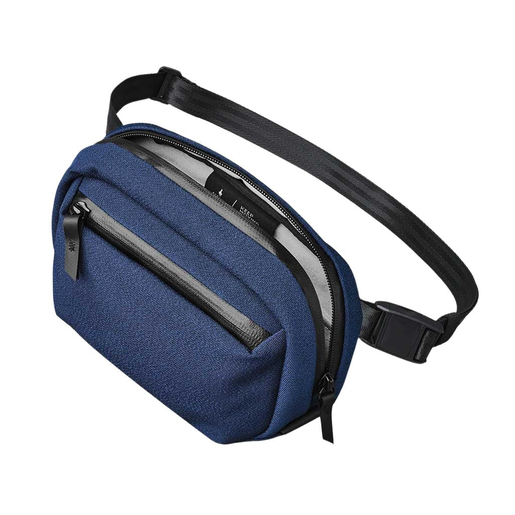 Go Sling Nano Blue Axoflux - Lightweight & Durable Crossbody Bag for Travel, Hiking & Everyday Use - Perfect for Outdoor Adventures & Daily Essentials