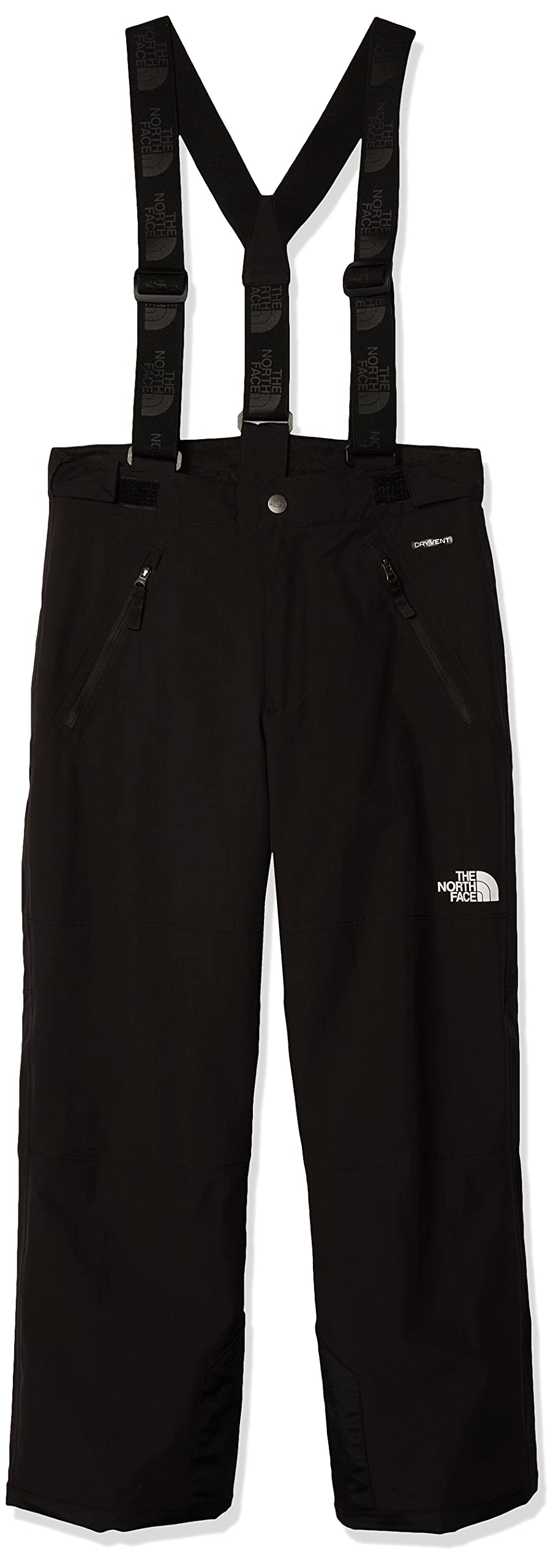 The North Face Youth Snowquest Suspender Plus Pants - Waterproof Snow Bibs for Kids - Winter Skiing, Snowboarding & Outdoor Adventures