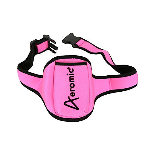 Aeromic Standard Vertical Sports Pouch - Pink | Waterproof Running Belt for Phone & Keys | Perfect for Jogging, Hiking & Gym Workouts