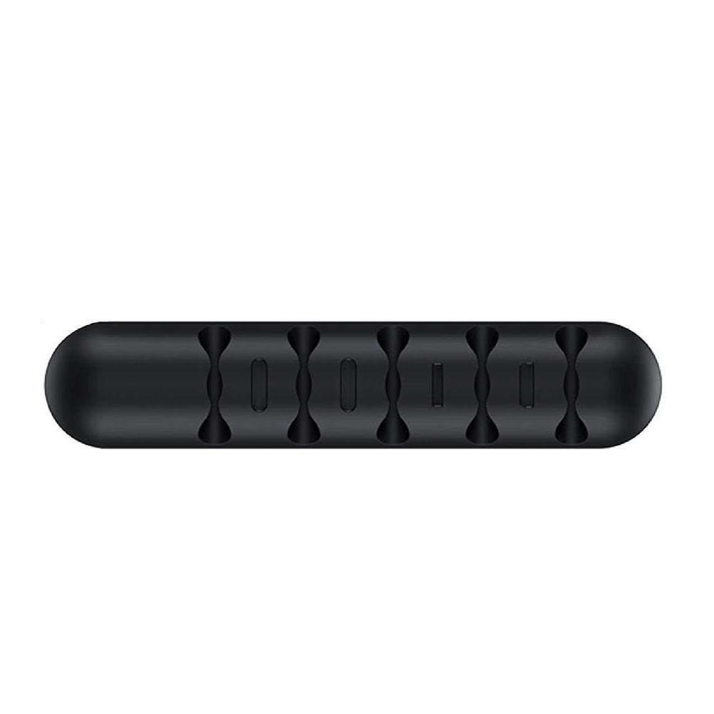 Magnetic Phone Charging Cable Organizer with Data Cable Clamp & USB Splitter - Perfect for Desk, Office, and Travel Use