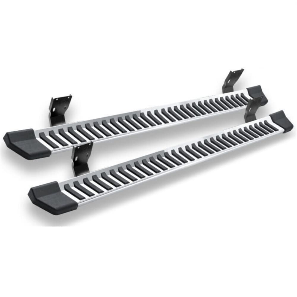 Premium Black Running Boards & Step Bars for Trucks & SUVs - Heavy Duty Exterior Car Accessories for Off-Road & Daily Driving