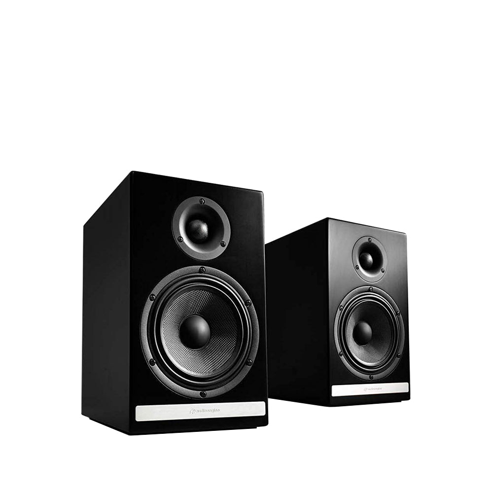 Audioengine HDP6 High-Performance Passive Bookshelf Speakers - Premium Black | Home Theater, Music Listening & Studio Monitor Use