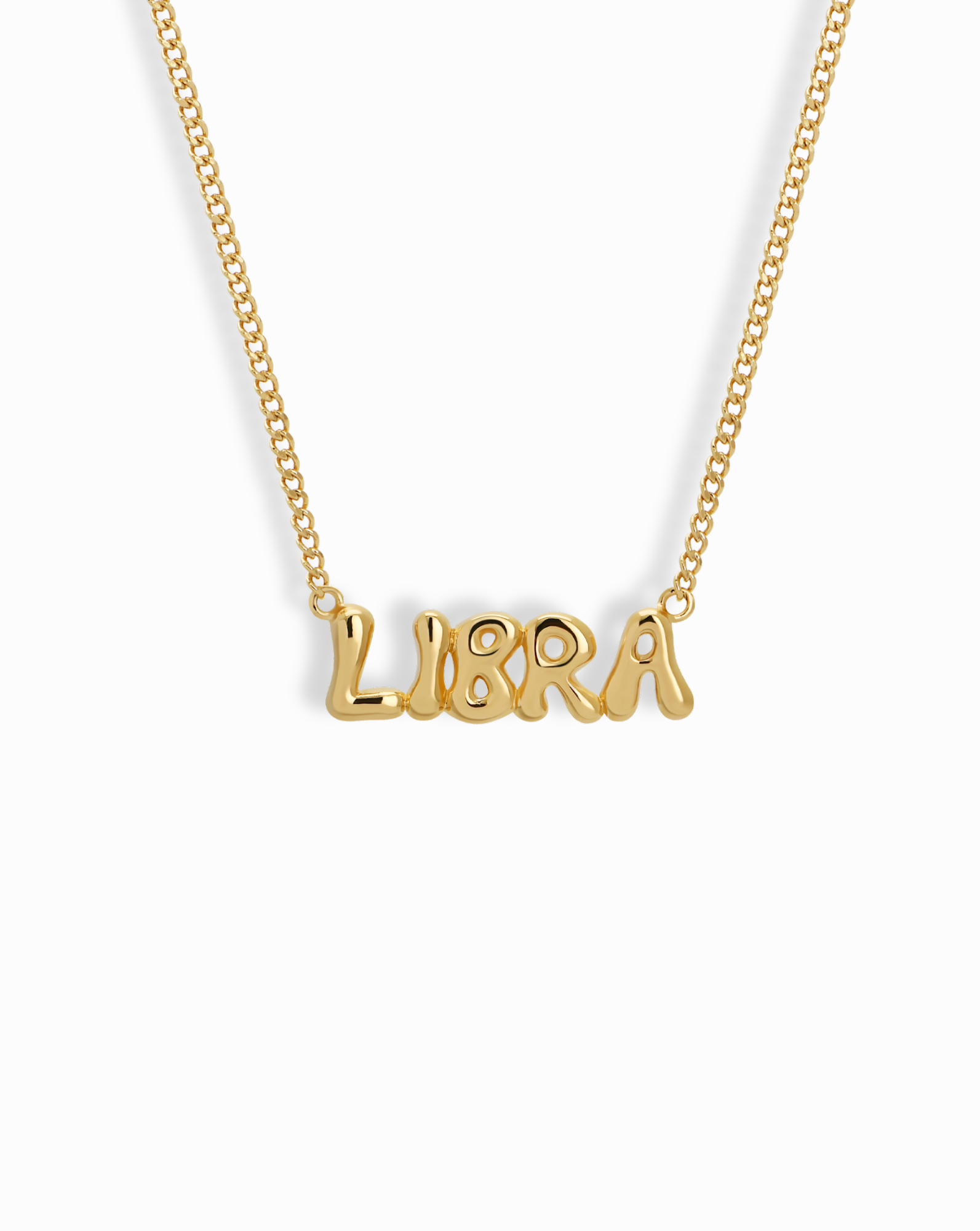 Cosmo Bubble Zodiac Pendant Necklace - 12 Astrology Signs Horoscope Jewelry for Women - Perfect for Birthday Gifts & Everyday Wear