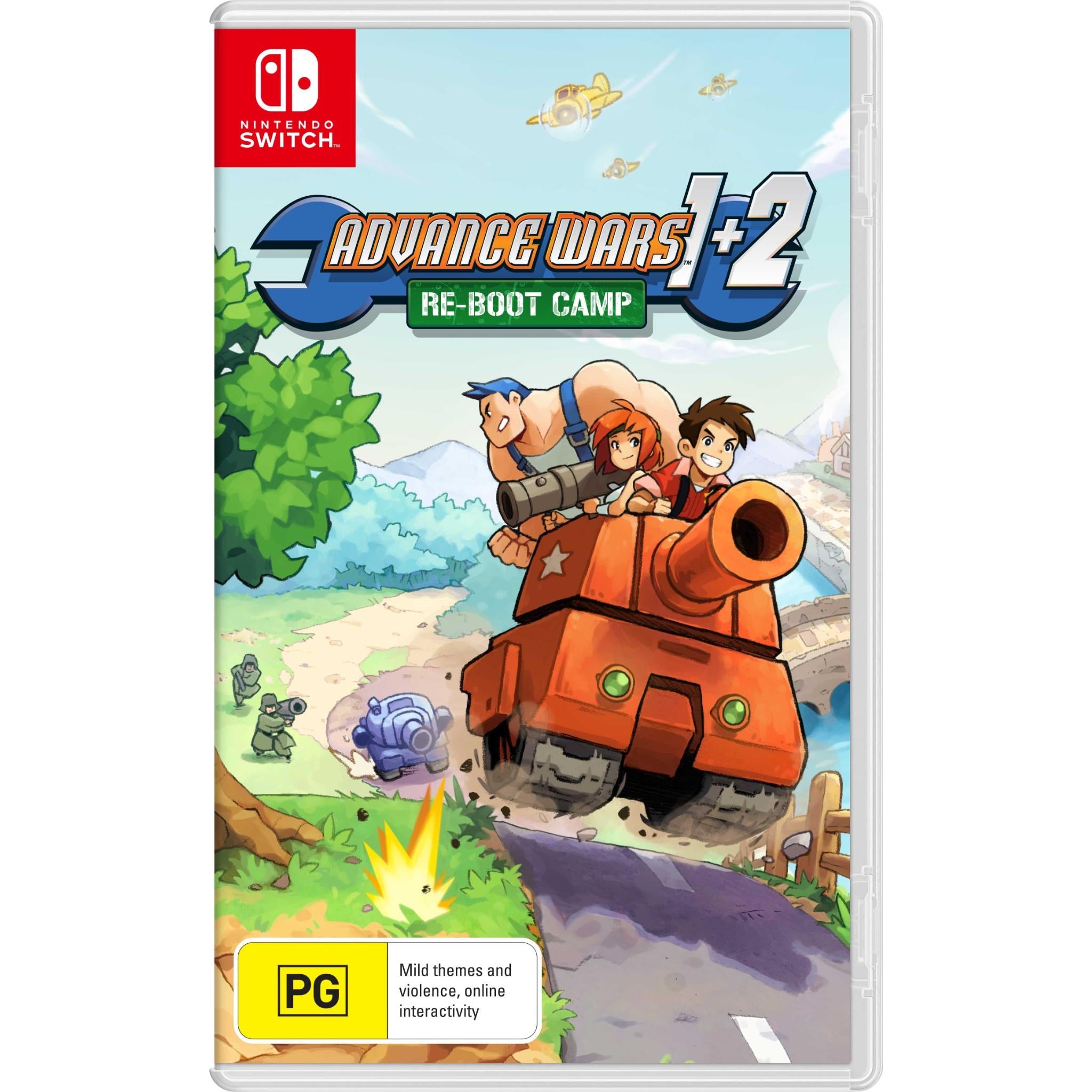 Advance Wars 1+2: Re-Boot Camp - Nintendo Switch Game | Classic Strategy War Game Collection | Perfect for Family Game Night & Strategy Lovers