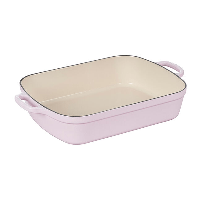 Le Creuset 5.25 Quart Rectangular Roaster Casserole Dish - Enameled Cast Iron Dutch Oven for Baking, Roasting & Serving - Perfect for Family Dinners, Holiday Meals & Entertaining