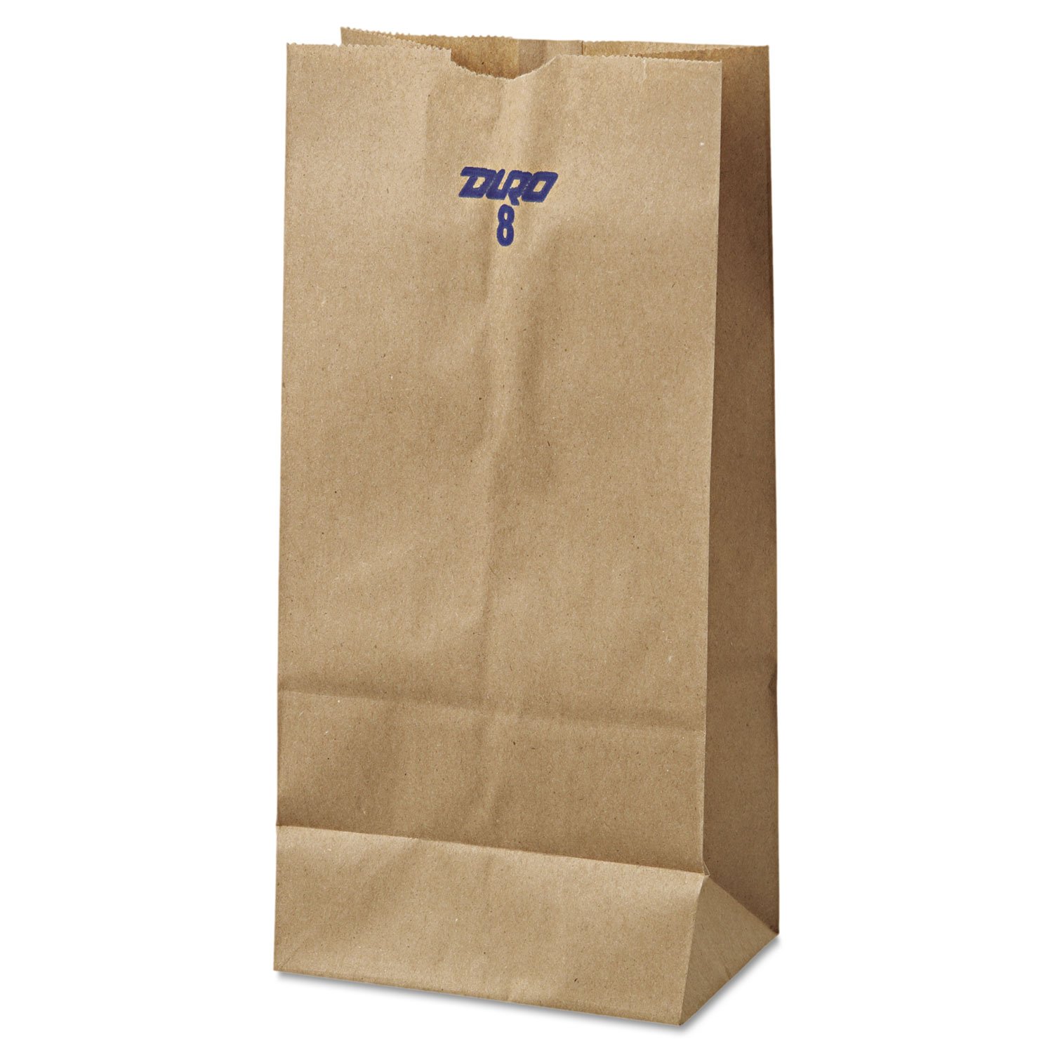 Eco-Friendly Kraft Grocery Paper Bags - 35 Lbs Capacity (8.6