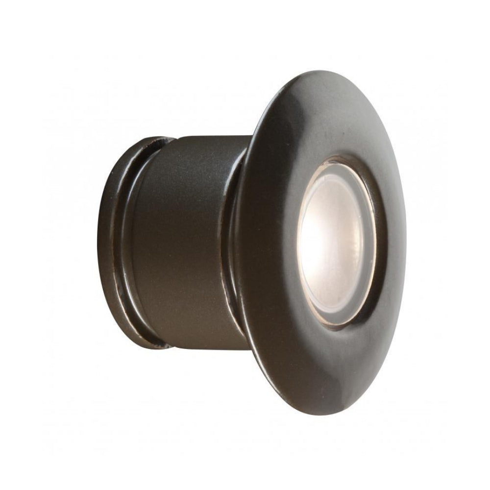 FX PO1LEDSTBZ PO Wall Light - 1 LED Spot Light in Bronze Metallic Finish | Modern Indoor/Outdoor Lighting for Living Room, Bedroom, or Patio