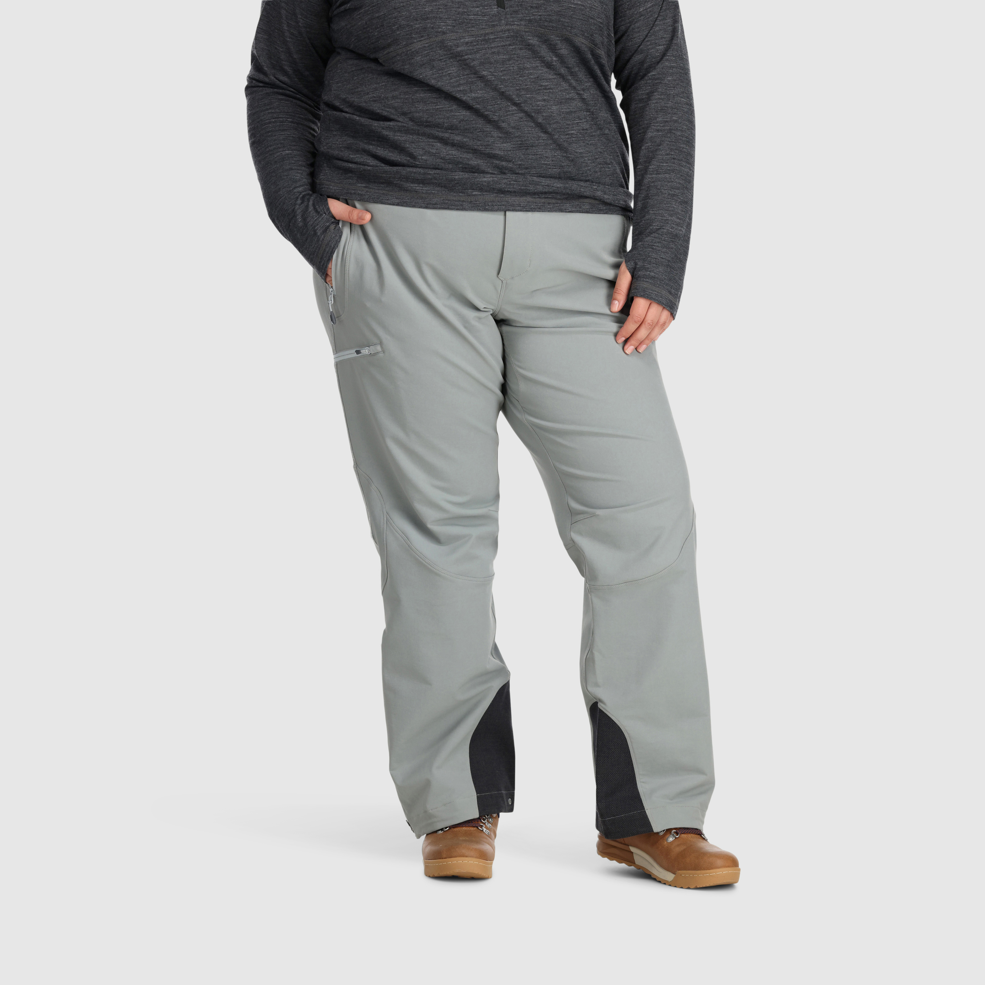Women's Cirque II Plus Size Pants - Stretchy Comfort Fit High Waist Trousers for Work, Travel & Casual Wear