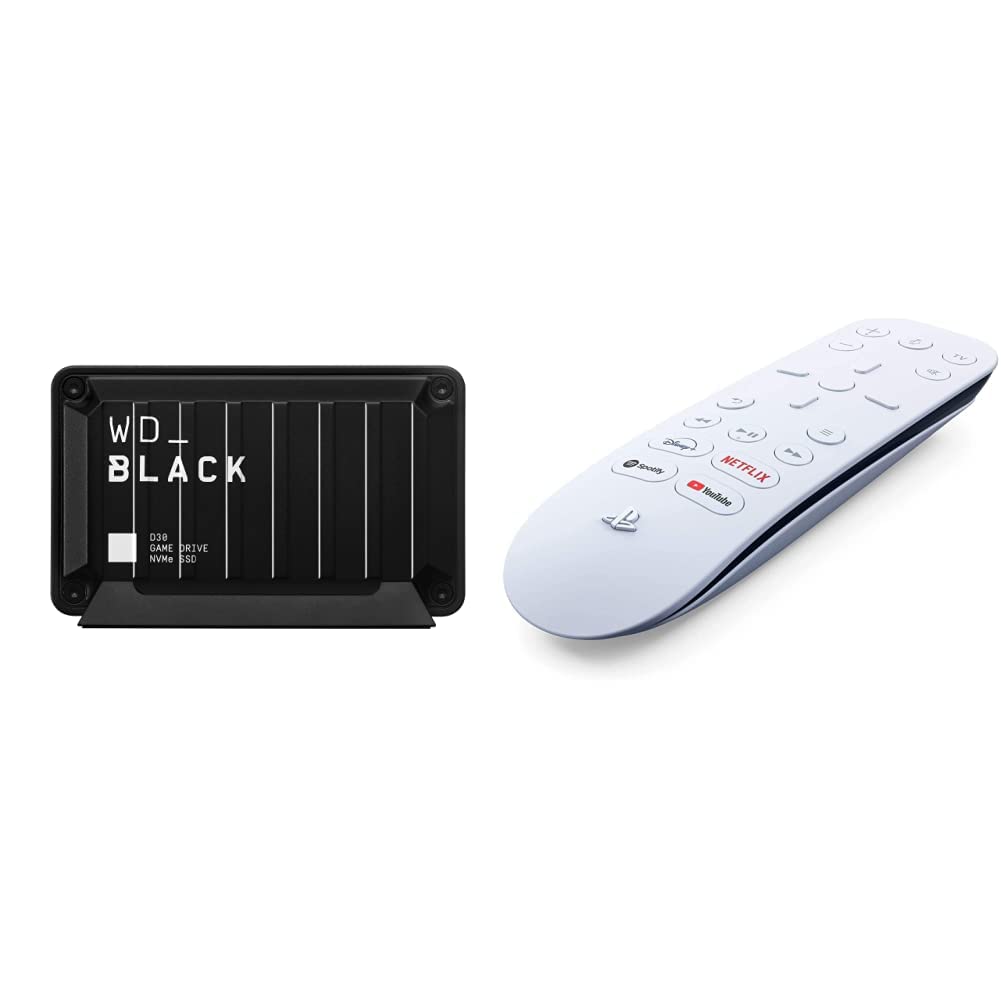 WD_BLACK 2TB D30 Game Drive SSD - Portable External Solid State Drive for PS5, Xbox Series X/S & PC - Up to 900MB/s Read Speed - WDBATL0020BBK-WESN - Perfect for Gaming, 4K Video Editing & Large File Storage