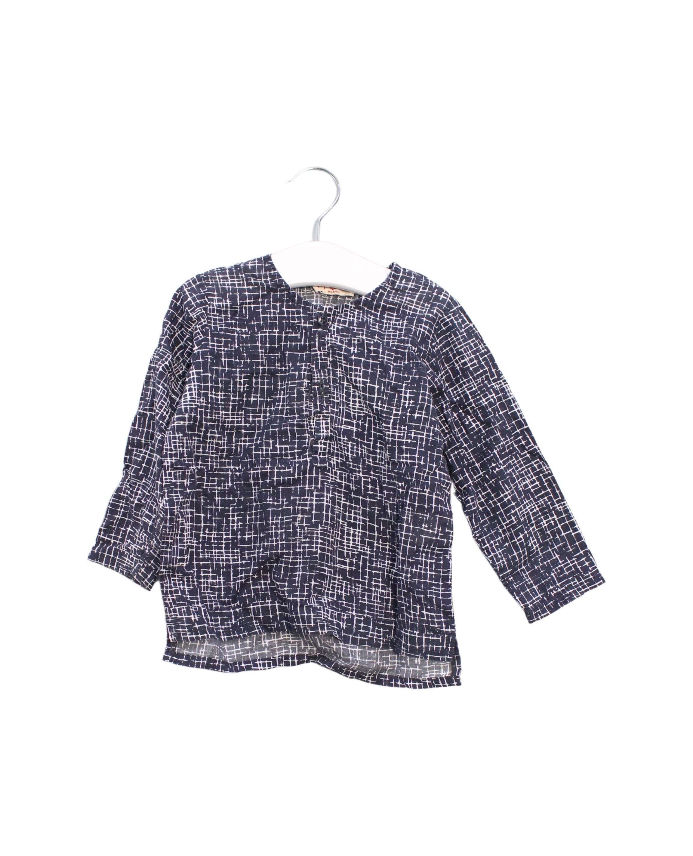 Amelia Long Sleeve Top for Toddlers 2T - Soft Cotton Girls' Shirt for Everyday Wear & Playdates