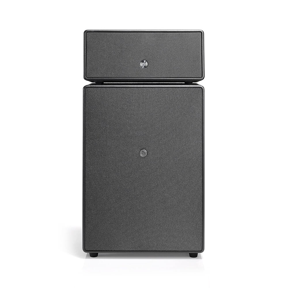 Audio Pro Drumfire Wireless Bluetooth Speaker - Premium Portable Speaker with Rich Bass, Ash Black - Perfect for Home, Outdoor, and Travel Use