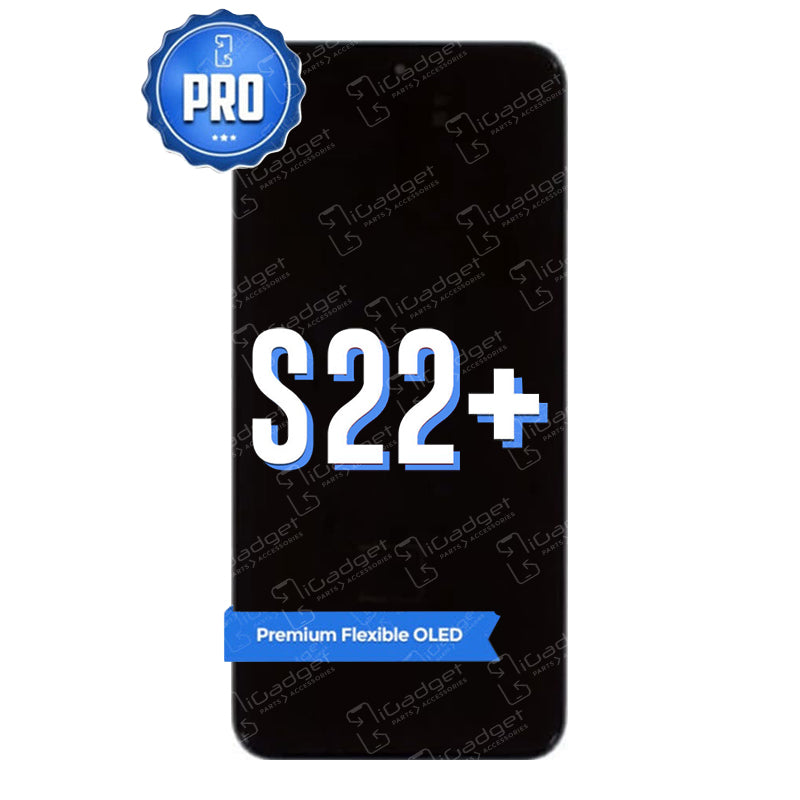 Original Samsung Galaxy S22 Plus OLED Screen Replacement - OEM IC & Digitizer Assembly - Perfect for DIY Repairs & Phone Screen Fixes at Home or Work