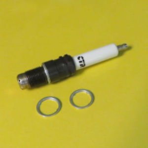 New Aftermarket Spark Plug 1593219 - Compatible with CAT 159-3219 | High Performance Replacement Part for Heavy Equipment & Engines | Ideal for Construction, Mining & Industrial Machinery