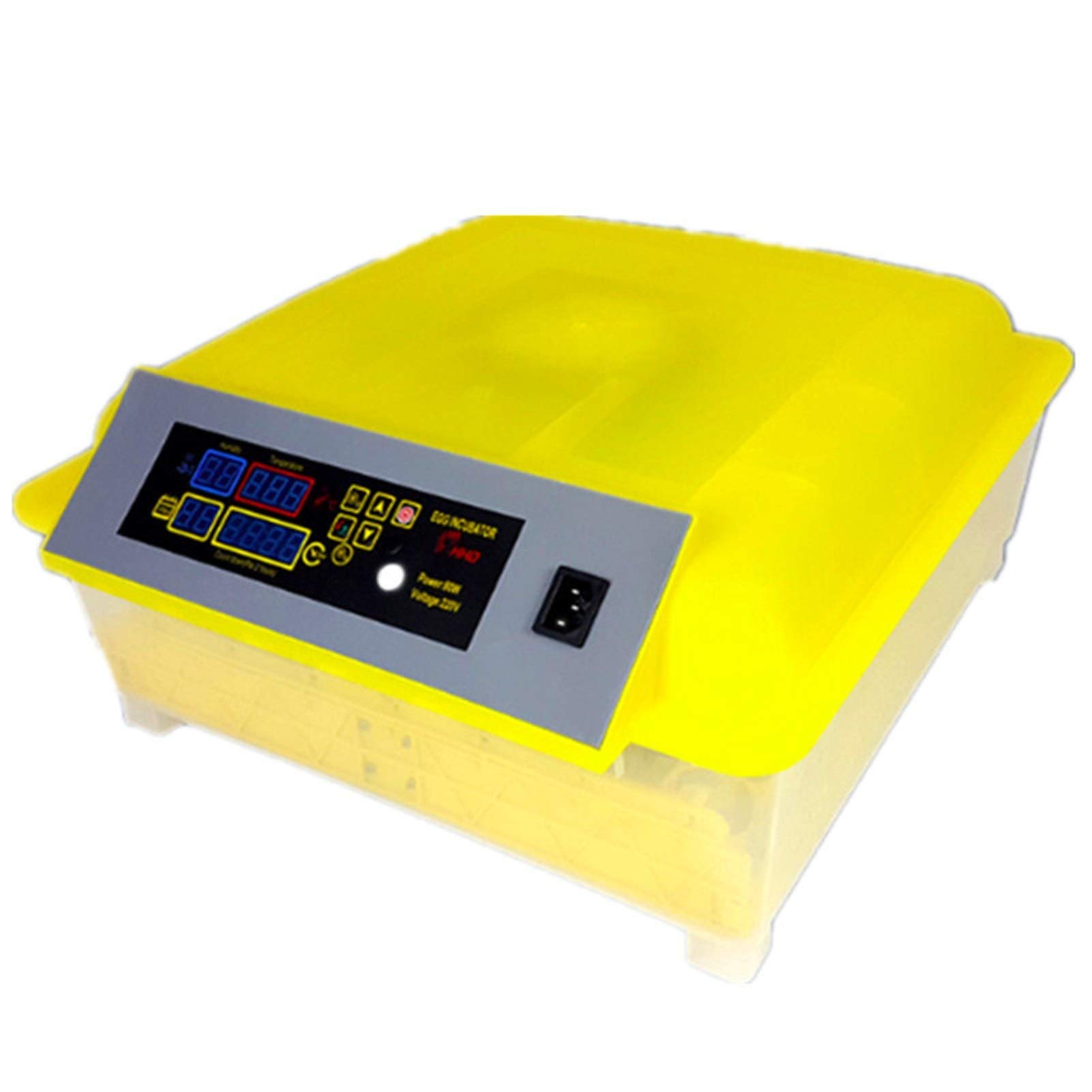 HXY2020 Automatic 48 Egg Incubator - Digital Poultry Hatchery for Chicken, Duck, Quail & Turkey Eggs | Farm & Home Use | Reptile & Amphibian Habitat Heating Pad