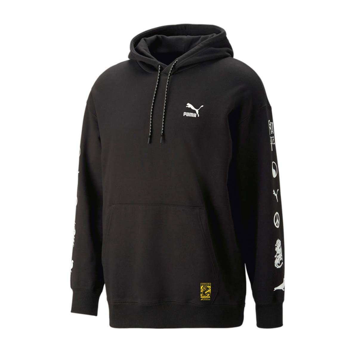 STAPLE Gidra Hoodie for Men & Women - Black Pullover Sweatshirt for Casual Wear, Street Style & Outdoor Activities