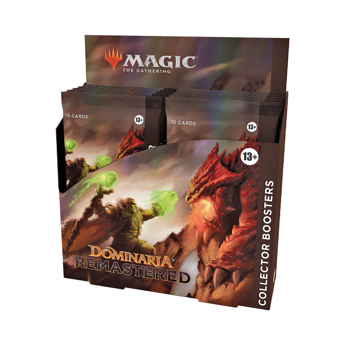 Magic The Gathering Dominaria Remastered Collector Booster Box - 36 Packs for MTG Card Game Players | Perfect for Tournaments, Collecting & Game Nights