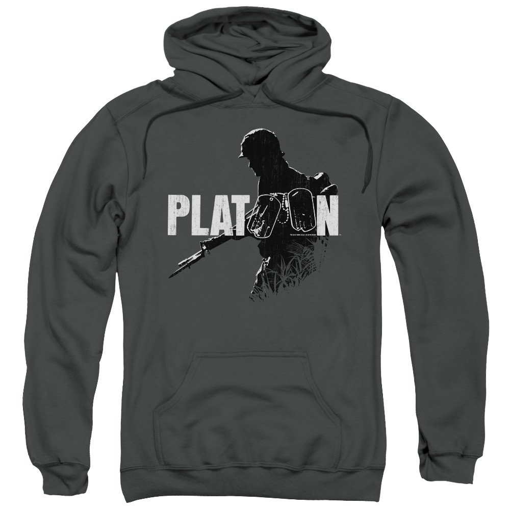 Trevco Platoon Shadow of War Unisex Hoodie for Men & Women - Soft Pullover Sweatshirt for Gaming, Cosplay & Casual Wear