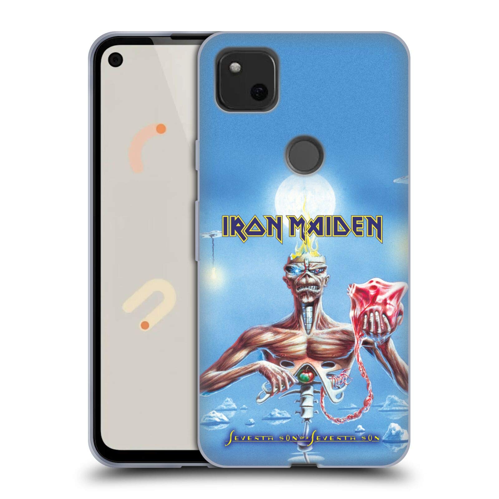 Iron Maiden SSOSS Soft Gel Case for Google Pixel 4a - Music Album Cover Design