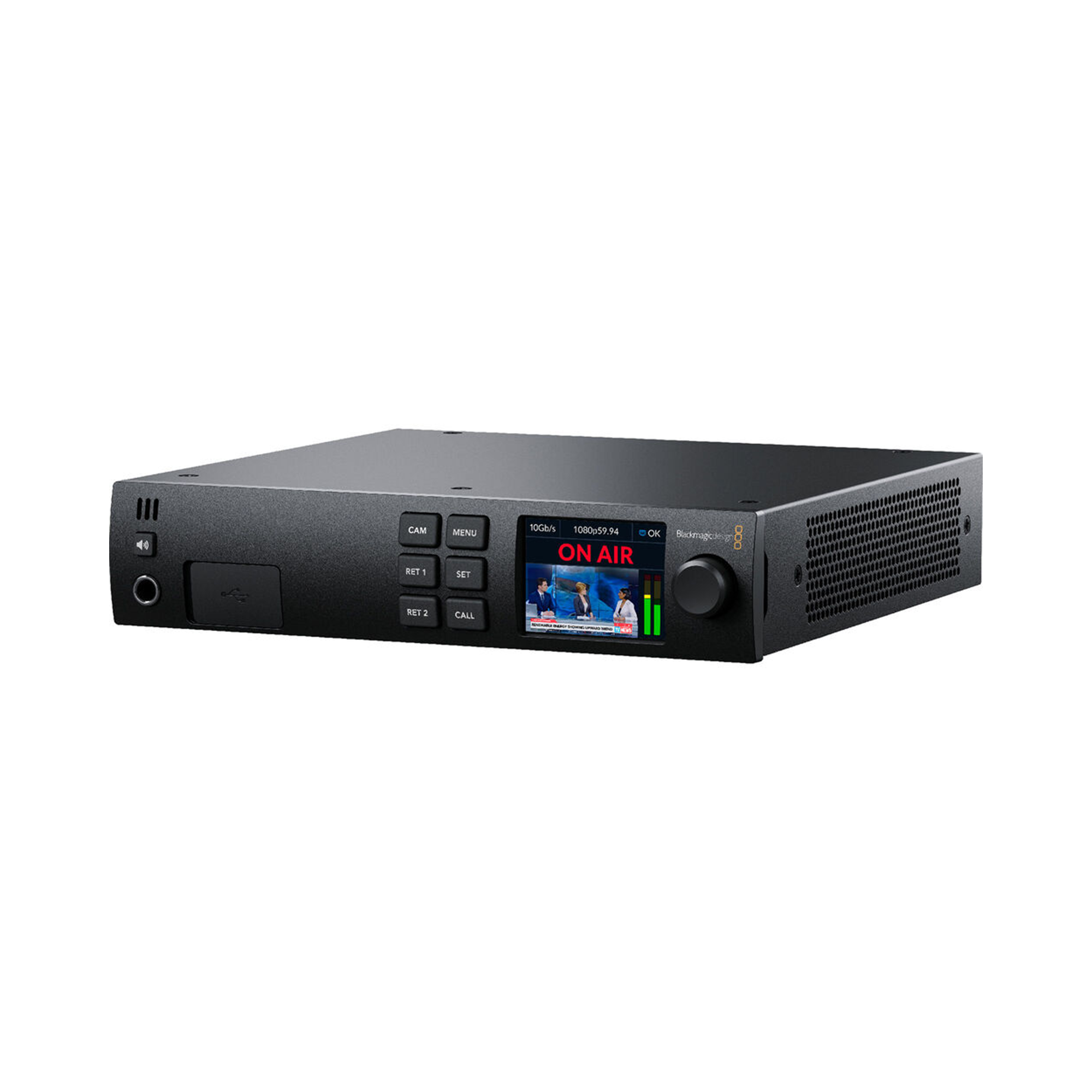 Blackmagic Design Studio Converter - Professional HDMI to SDI Video Converter for Live Streaming & Broadcast (4K 60Hz, HDR, 12G-SDI) - Ideal for Video Production, Church Live Streams, and Conference Room Setups