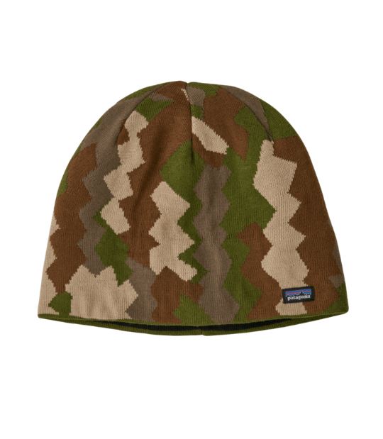Warm Knit Beanie Hat for Men & Women - Soft Stretchy Green Winter Skull Cap for Outdoor Activities Like Climbing, Hiking & Tree Adventures